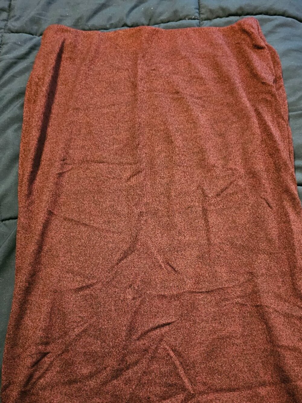 Burgundy Melange Pull On Skirt Sz M from Old Navy